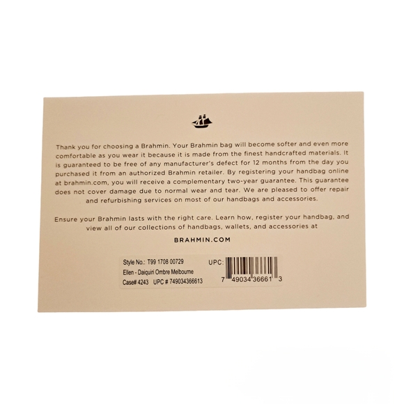 Brahmin Ellen Daiquiri Ombre Melbourne - Picture 8 of 11